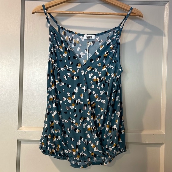 Printed knit cami - Picture 2 of 4